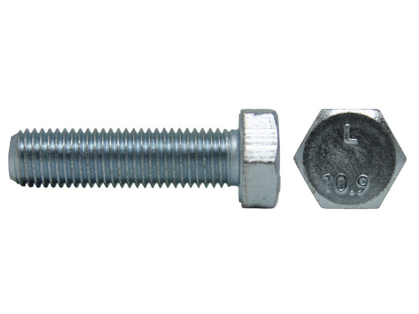 Болт 16*120*1.5 DIN 961, мелкий шаг, цинк, кл.пр. 10.9 , п/р