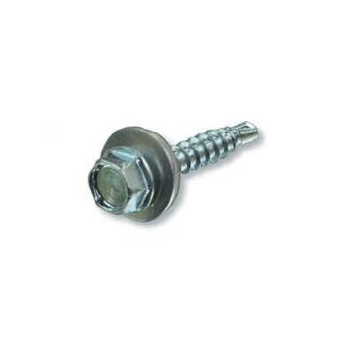 Саморез 6,3х51 шестигр.(D10)шайб.рез.пр.сверло, цинк  (1кг/83шт)