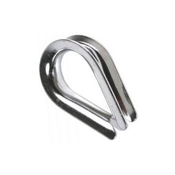 Коуш D6 д/стальн. канатов DIN6899, цинк