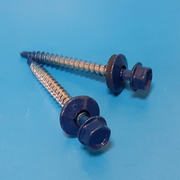 Саморез 4,8*70 кровельный RAL5010 (синий)