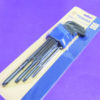 Набор ключей имбусовых TORX Tamper, экстрадлинные, TT10–50, 9шт., CrV//TUNDRA