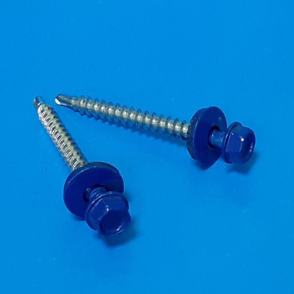 Саморез 4,8*35 кровельный RAL5005 (насыщенный синий)