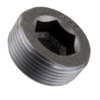 Пробка (заглушка) с дюймовой резьбой  3/8" ( h10мм) НЕХ8 DIN 906