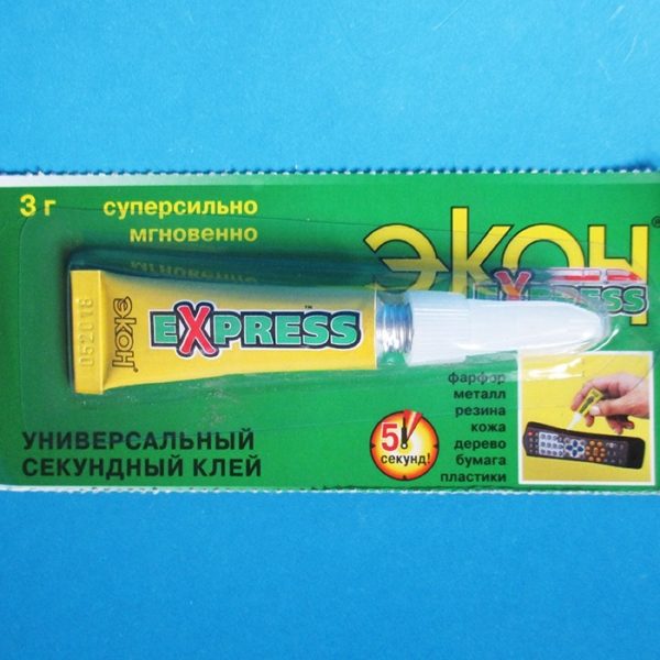 Клей ЭКОН Экспресс (3г), Секундный клей