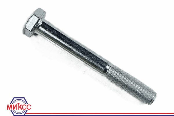 Болт 6х50 с шестигр. головкой DIN 933, цинк кл.пр.8,8 (10шт)