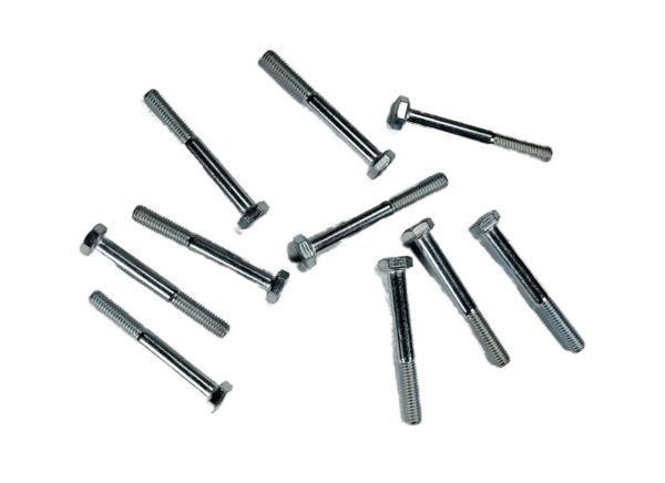 Болт 6х50 с шестигр. головкой DIN 933, цинк кл.пр.8,8 (10шт)