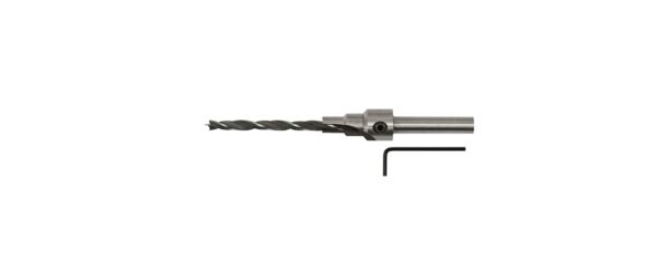 Сверло по дереву под евровинт (7х50мм) 2в1 D4mm  FIT
